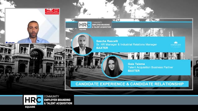 Candidate experience & candidate relationship BAXTER ITALIA