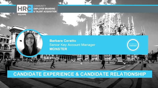 Candidate experience & candidate relationship MONSTER