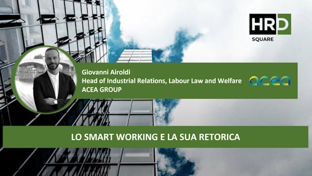 Lo smart working e la sua retorica ACEA GROUP
