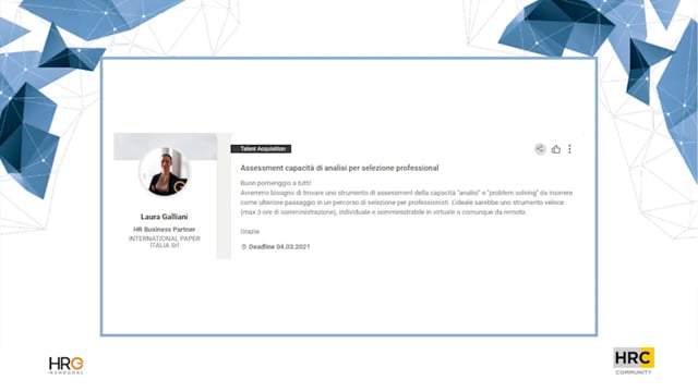 Assessment capacità di analisi per selezione professional N ...