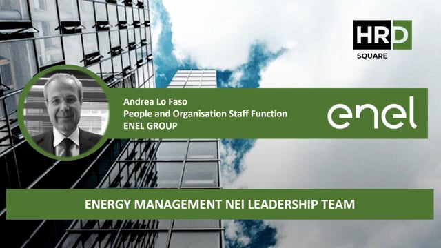 Energy management nei leadership team ENEL GROUP