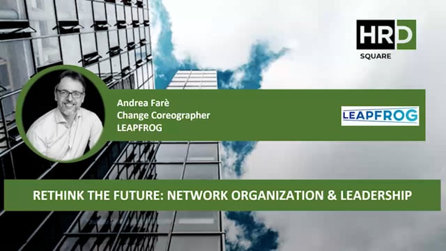 Rethinking the future, network organization & leadership LEA ...