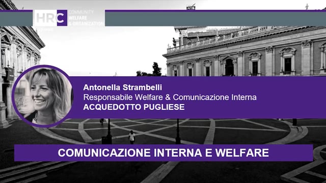 Comunicazione interna e welfare ACQUEDOTTO PUGLIESE
