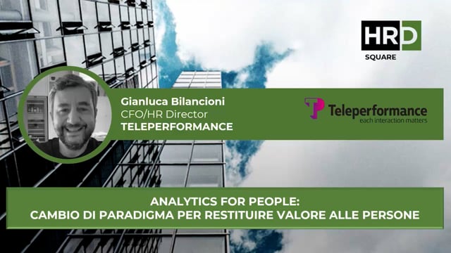 Analytics for people Cambio di paradigma per restituire valo ...
