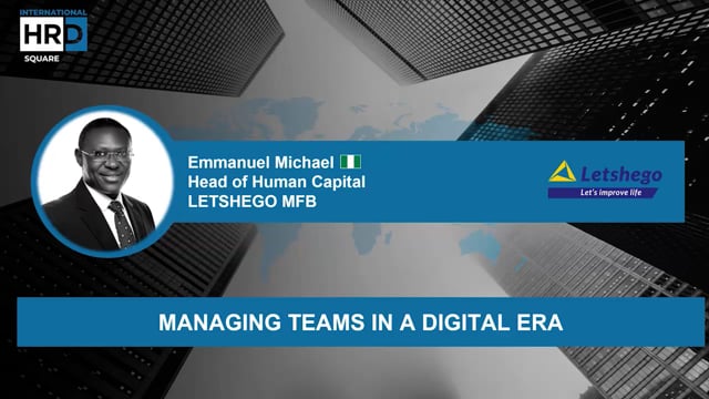 Managing Teams in a Digital Era LETSHEGO MFB NIGERIA