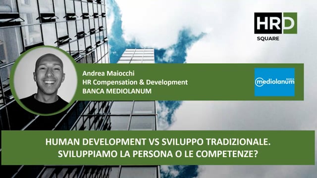Human development vs sviluppo tradizionale BANCA MEDIOLANUM