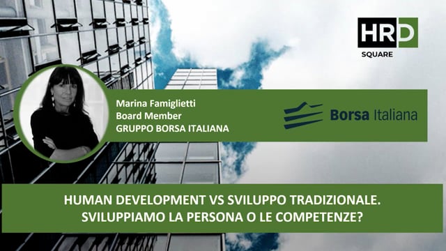 Human development vs sviluppo tradizionale GRUPPO BORSA ITAL ...