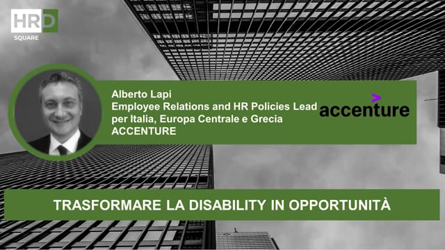 Trasformare la disabilità in opportunità ACCENTURE