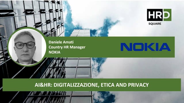AI & HR Digitalizzazione, etica and privacy NOKIA