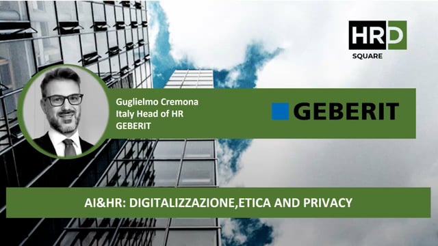 AI & HR Digitalizzazione, etica and privacy GEBERIT