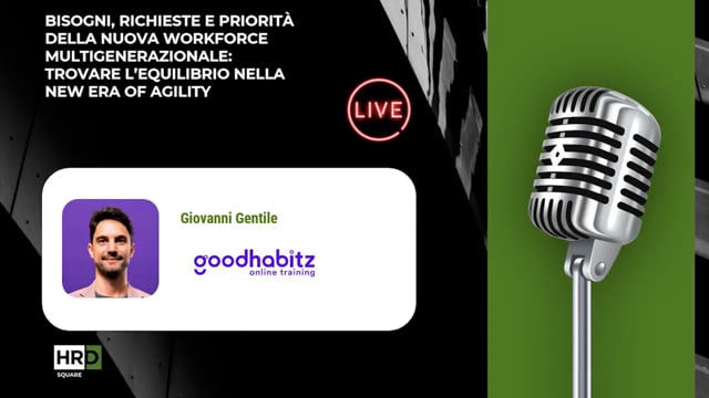 Nuova workforce multigenerazionale GOODHABITZ