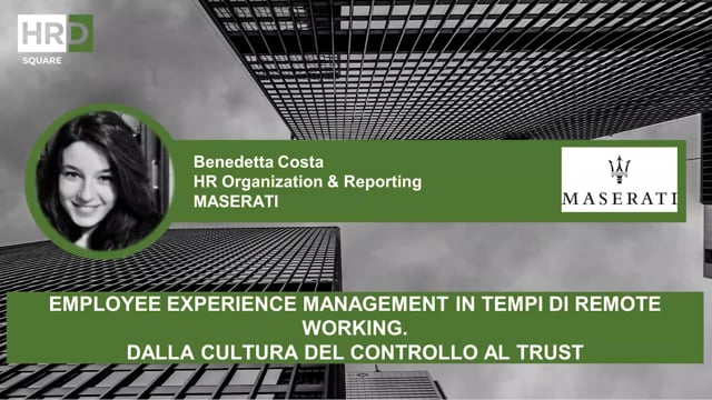 Employee experience management in tempi di remote working MA ...