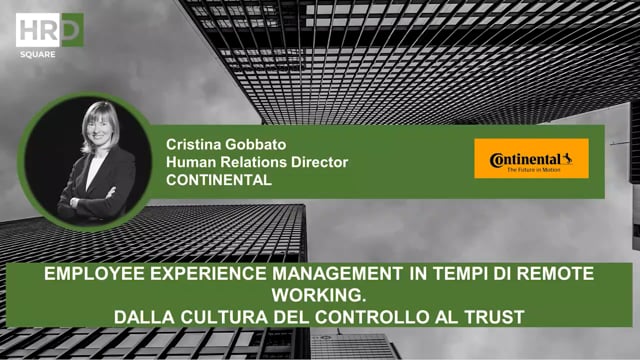 Employee experience management in tempi di remote working CO ...