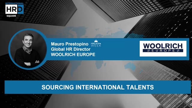 Sourcing international talents WOOLRICH EUROPE