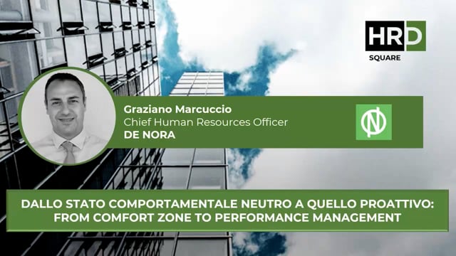 From comfort zone to performance management DE NORA
