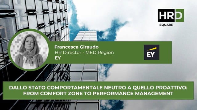 From comfort zone to performance management EY