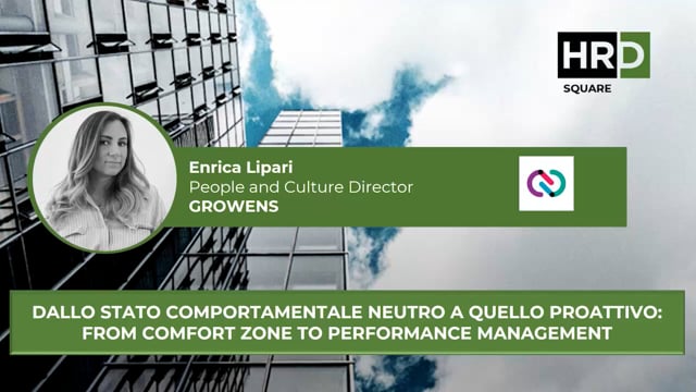 From comfort zone to performance management GROWENS