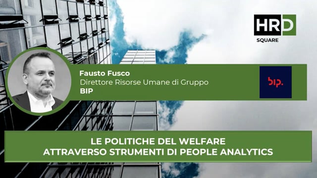 Le politiche del welfare attraverso strumenti di people anal ...