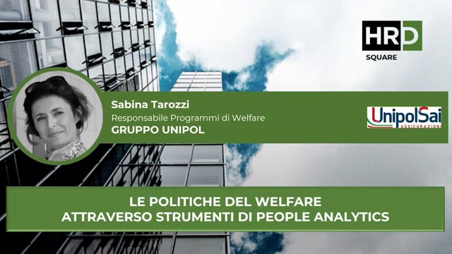 Le politiche del welfare attraverso strumenti di people anal ...