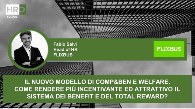 Il nuovo modello di Comp&Ben e welfare FLIXBUS