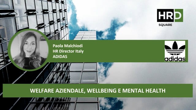 Welfare, wellbeing e mental health ADIDAS