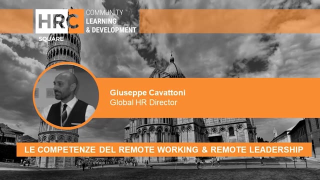 Le competenze del remote working & remote leadership Giusepp ...