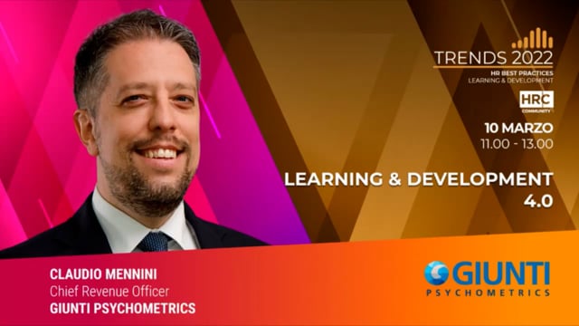 Learning & Development 4.0 GIUNTI PSYCHOMETRICS
