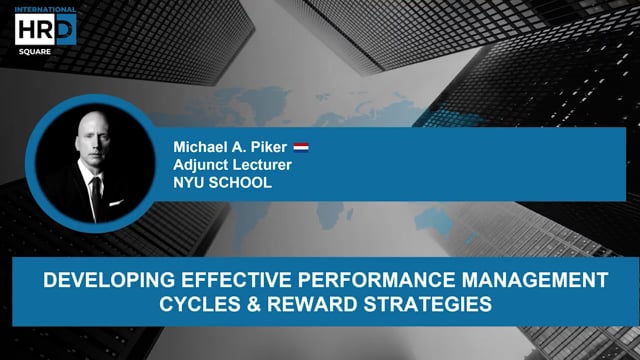 Developing Effective Performance Management Cycles & Reward  ...