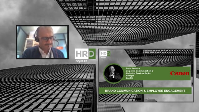 Brand communication and employee engagement CANON