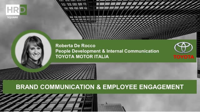 Brand communication and employee engagement TOYOTA MOTOR ITA ...