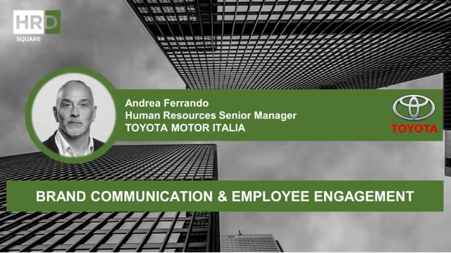 Brand communication and employee engagement TOYOTA MOTOR ITA ...