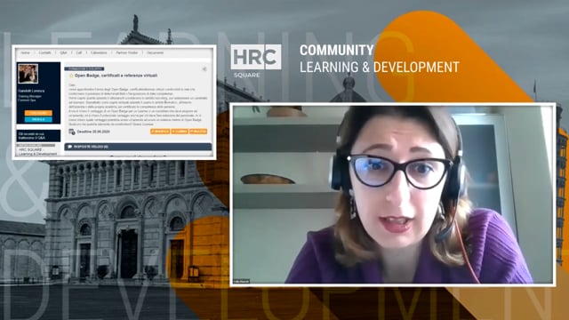 Open Badge, certificate e referenze virtuali SNAM