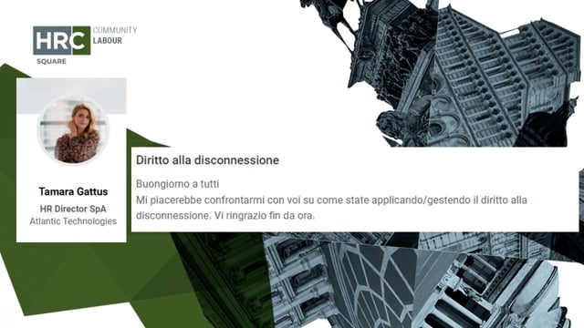 Diritto alla disconnessione BOSCH