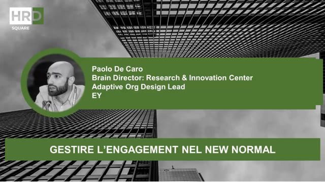 Gestire l’engagement nel new normal EY