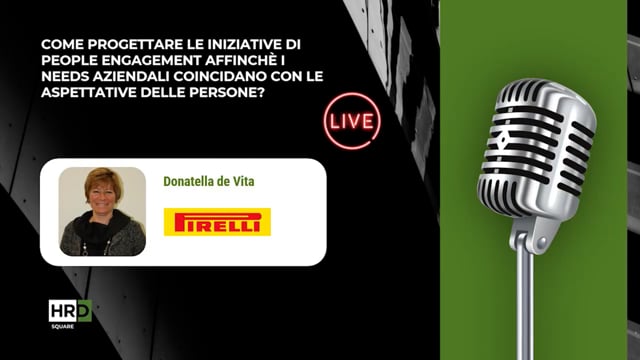 People engagement PIRELLI