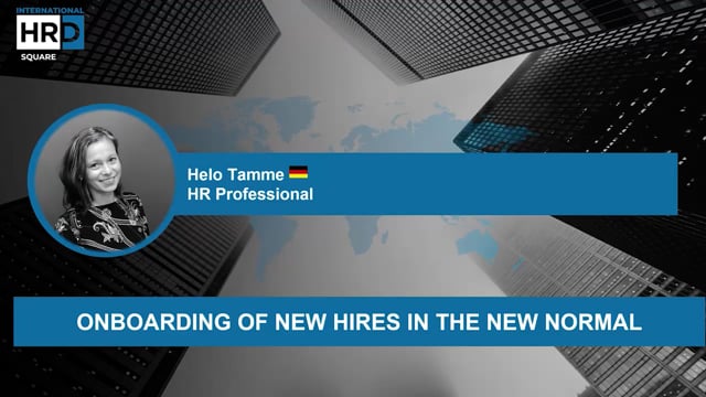 Onboarding of New Hires in the New Normal ESTONIA