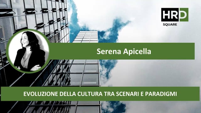 Evoluzione della cultura tra scenari e paradigmi SERENA APIC ...