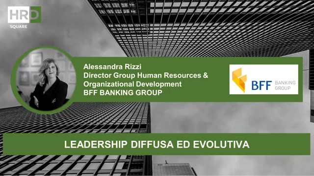 Leadership diffusa ed evolutiva BFF BANKING GROUP