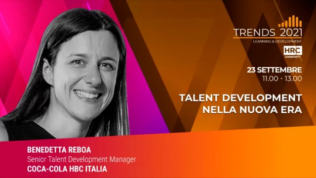 Talent development nella nuova era COCA-COLA HBC ITALIA
