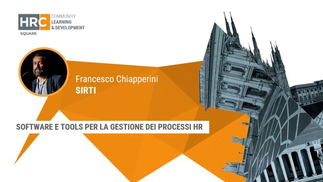 software e tools per la gestione dei processi hr SIRTI
