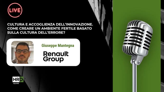 Cultura e accoglienza dell’innovazione RENAULT GROUP