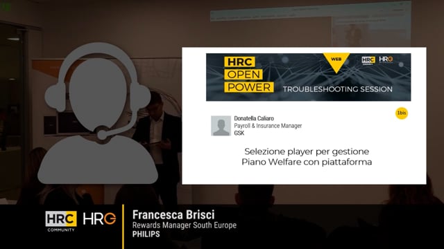 Francesca Brisci risponde su SELEZIONE PLAYER PIANO WELFARE