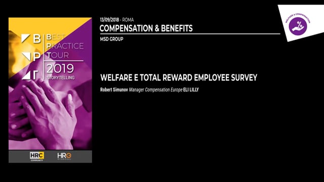 WELFARE & TOTAL REWARD EMPLOYEE SURVEY ELI LILLY