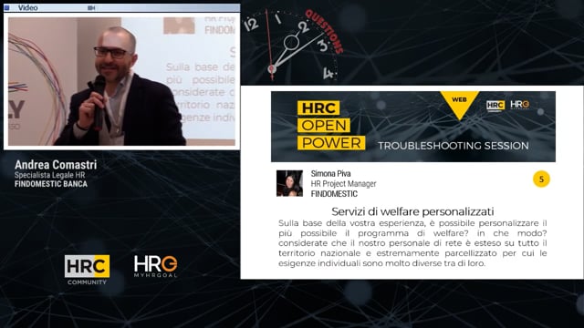 Andrea Comastri SERVIZI WELFARE PERSONALIZZATI
