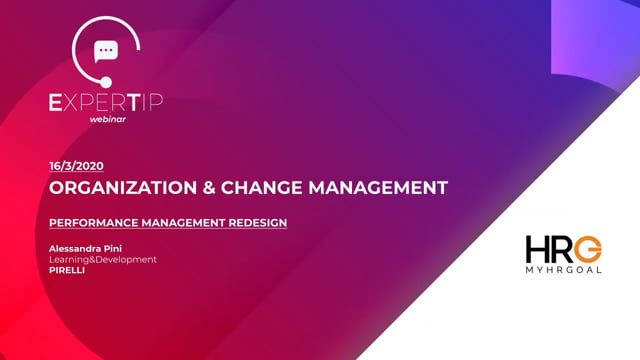 Performance Management Redesign   PIRELLI