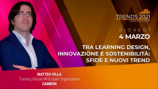 Tra learning design, innovazione e sostenibilità, sfide e n ...