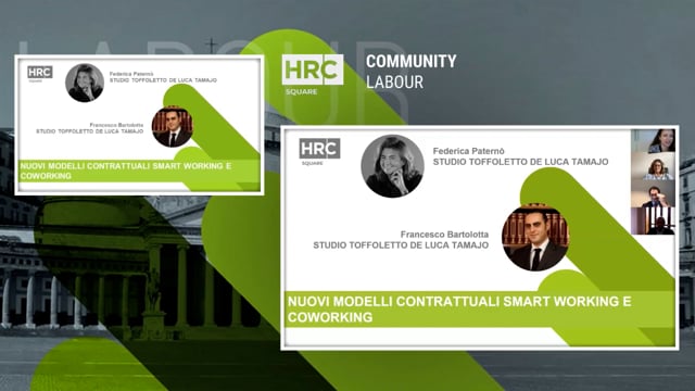Nuovi modelli contrattuali smart working e coworking TOFFOLE ...