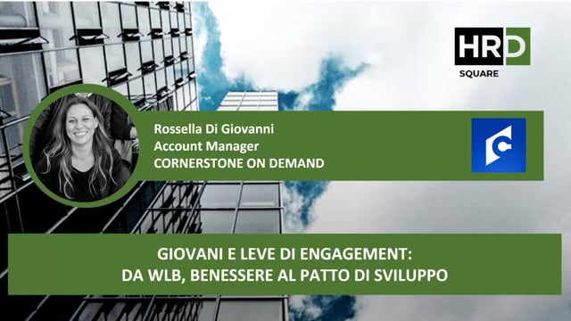 Giovani e leve di engagement CORNERSTONE ON DEMAND