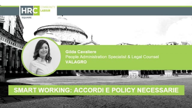 Smart working accordi e policy VALAGRO
