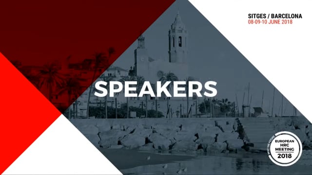 EUROPEAN HRC MEETING 2018 - Intervento di SILVIA GARCIA